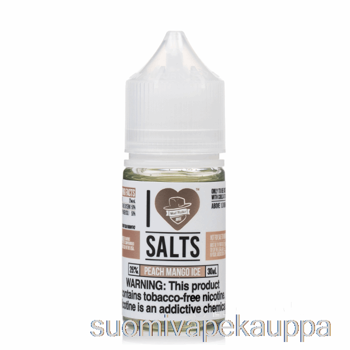 Vape Nesteet Persikka Mangojää - Rakastan Suoloja - 30ml 50mg